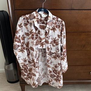 Julia Amory Husband Shirt and Pareo